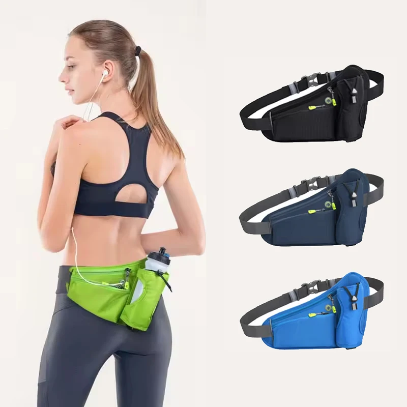 Wholesale Travel Fanny Pack Jogging Accessories Odm Oem Ultra Light Running Bag Custom Printed Logo Water Bottle Belt Sports