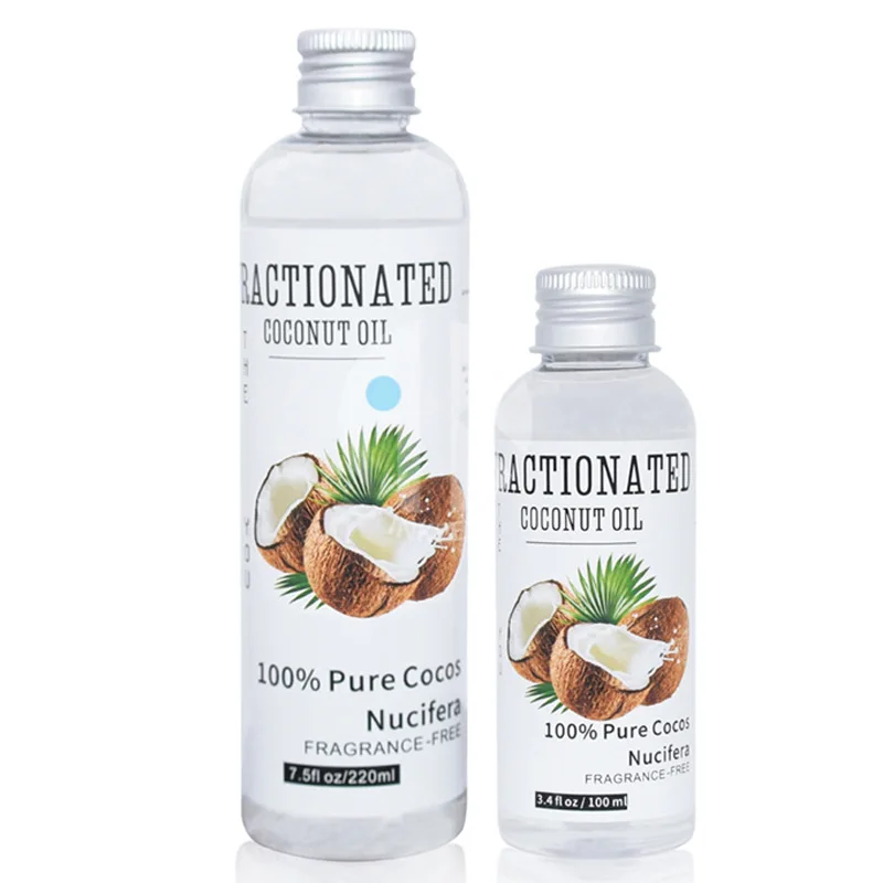
Coconut Oil Moisturizing Massage Scraping Organic Essential Oil 100% Pure Cocos Nucifera220ml Drop shipping 