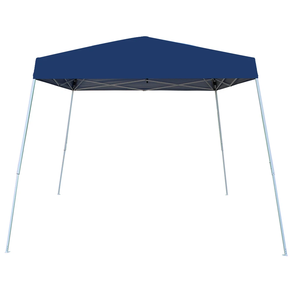 market price 2.4x3 oxford awning canopy steel folding tent with carry bag