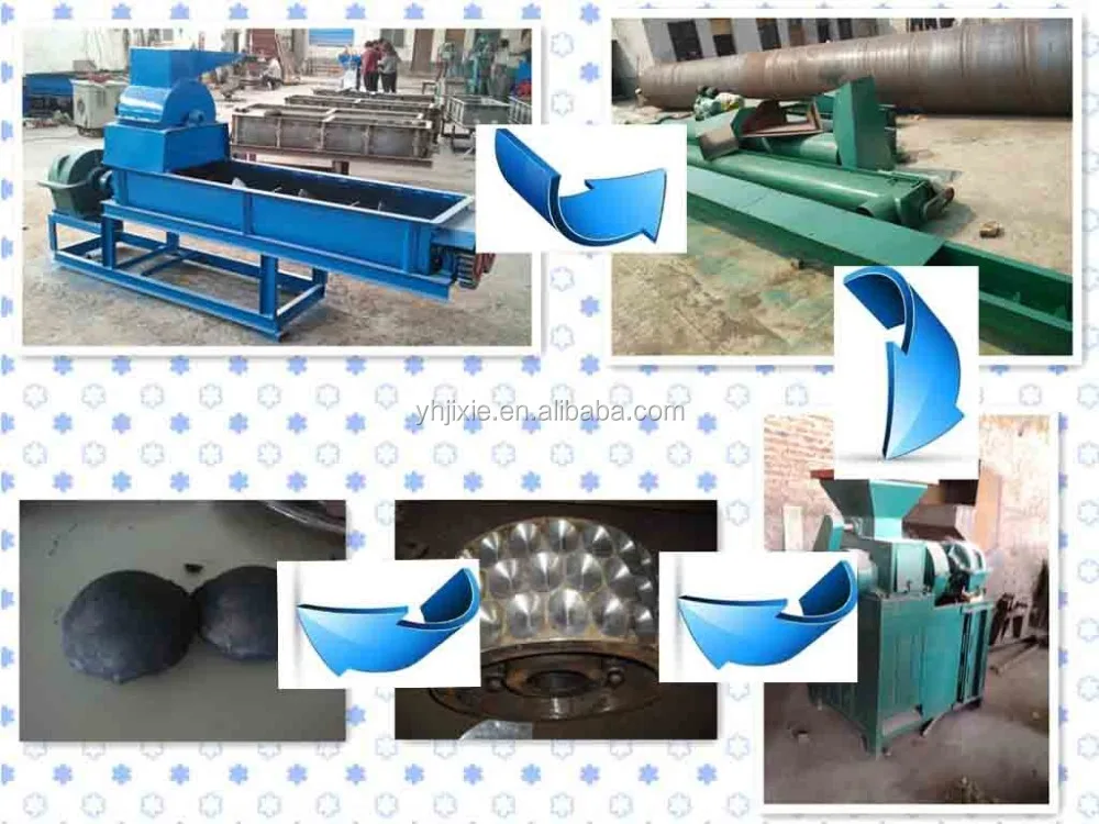 Hot Sale Automatic Mold Charcoal Extruder Charcoal Briquette Making Machine