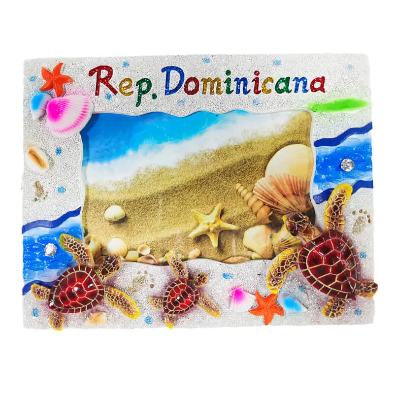 Custom Sea life Resin Photo/Picture Frame Tourist Souvenir Gifts