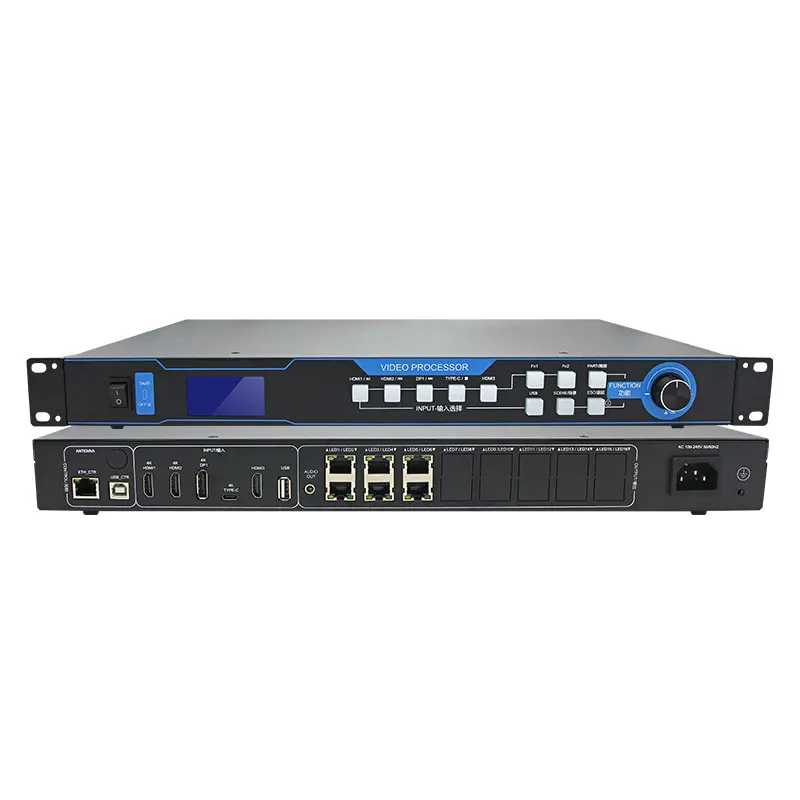 Multi Signal Input Freely 4K Intelligent Switch Video Wall Processor