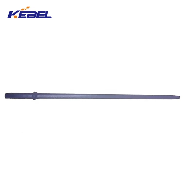 Высококачественный стальной стержень, конические сверлильные стержни 120 см, буровой стержень для экскаватора