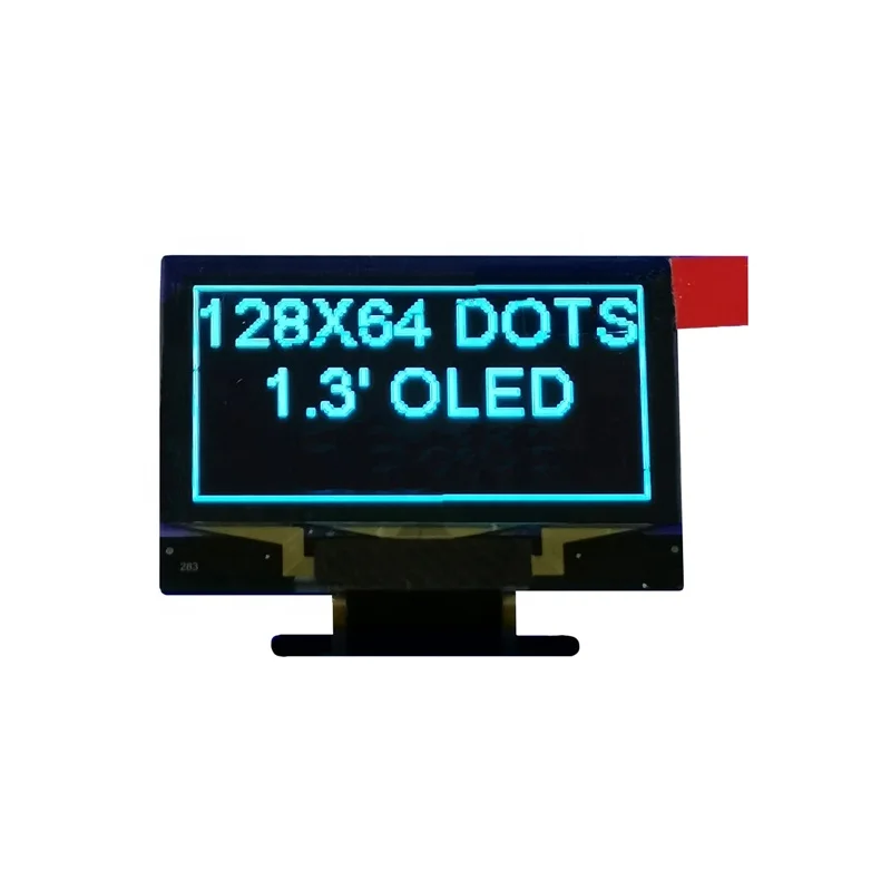 
 1,3 дюймовый OLED-дисплей с пассивной матрицей 128x64, маленький OLED-экран с интерфейсом SPI  