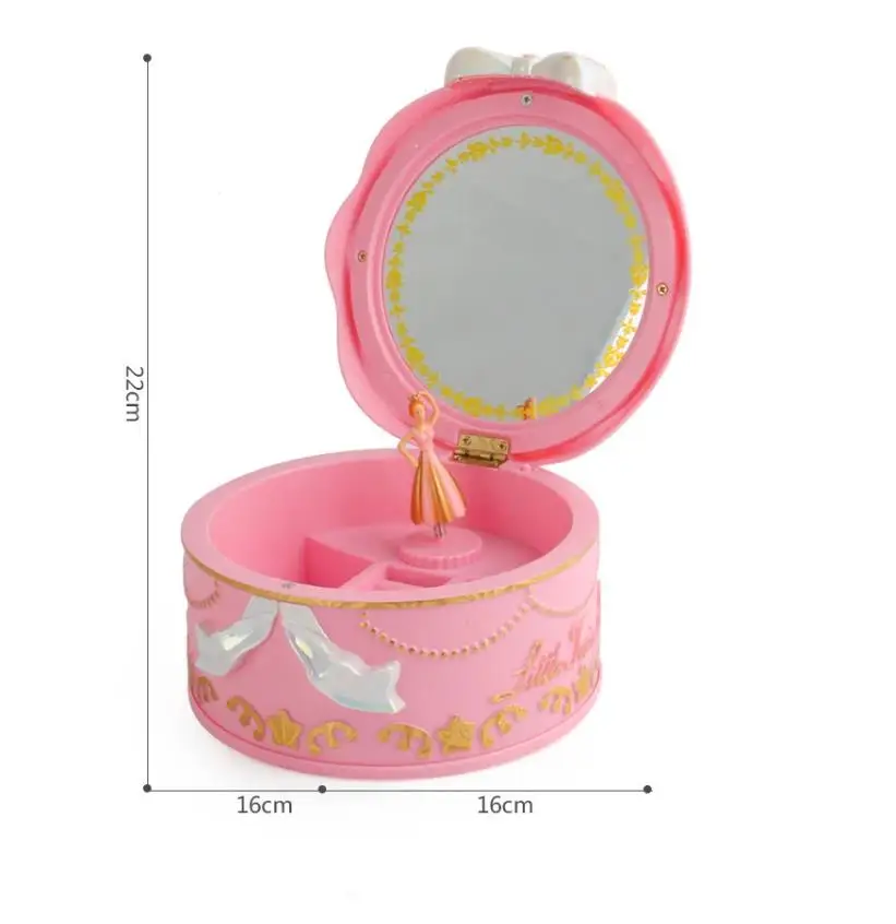Girls Toy Music Box Category Rotating Ballet Music Box with Personalized Dancing Ballerina
