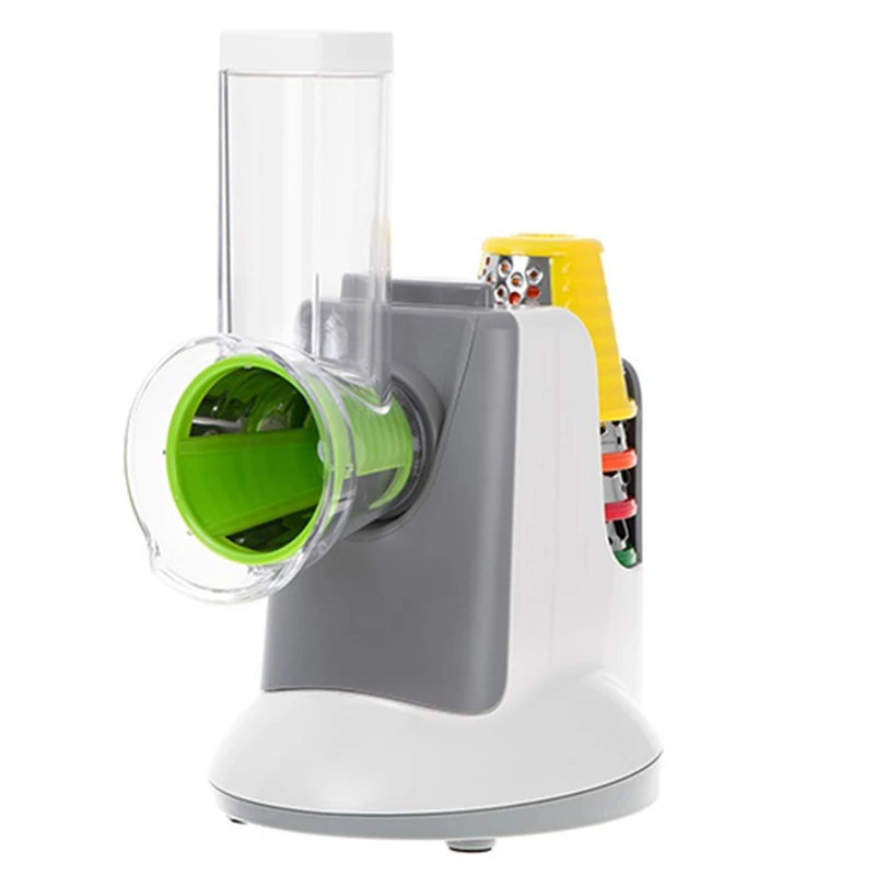 High Quality Multifunctional Electric Vegetable Slicer Potato Wiper Shredder Kitchen Fruit Vegetable Grater Roller