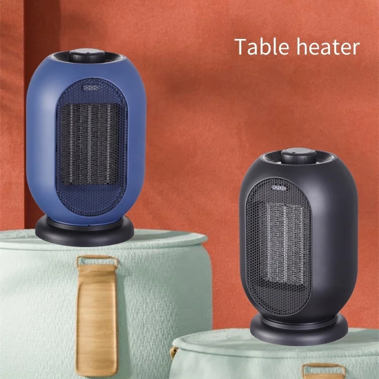 Flame Retardant Material Fast Heating Mini Ceramic Bladeless Hot Cool Heater Fan