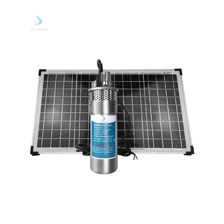 lower Pressure  Solar Energy Submersible Water Pump  Deep Well