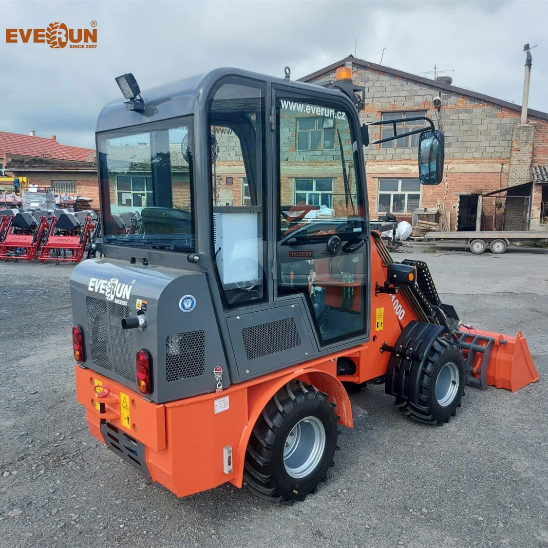 Лидер продаж 0 9 тонный новый китайский Телескопический колесный погрузчик EVERUN из Китая