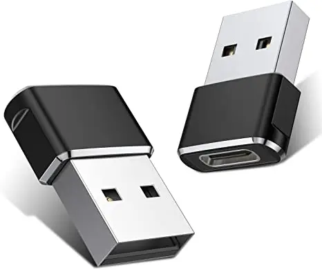 Адаптер DAZ с USB C «мама» на «папа» адаптер зарядного кабеля типа A для iPhone 11 12 Mini Pro Max Airpods iPad