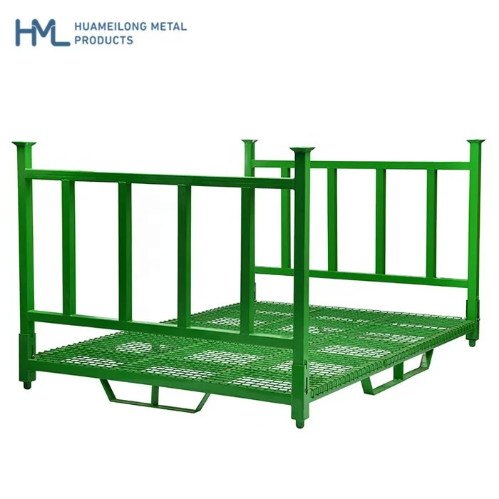 Сверхпрочная Складная Штабелируемая стальная стойка для хранения шин