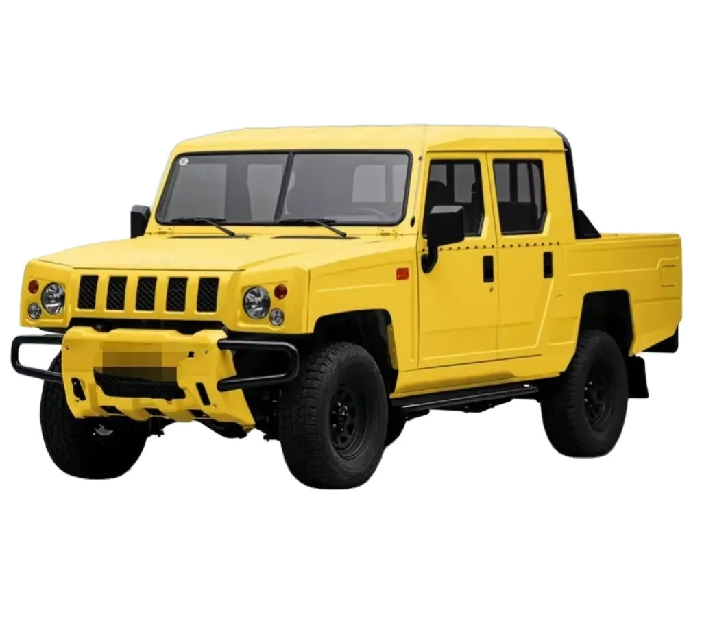 Best Selling 2024 BAW Right Hand Steering Used Cars Right Hand Drive Pickup for Sale Mini Truck Dual Axle Pickup Truck Euro 5