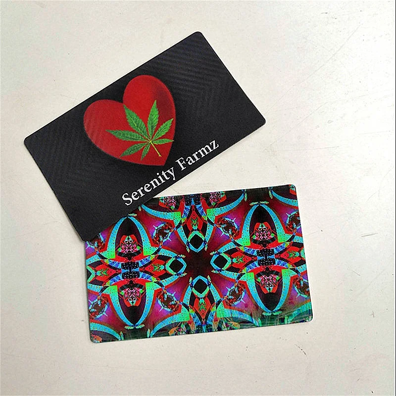 Animated 3D hologram business cards custom 3D business card printing for business