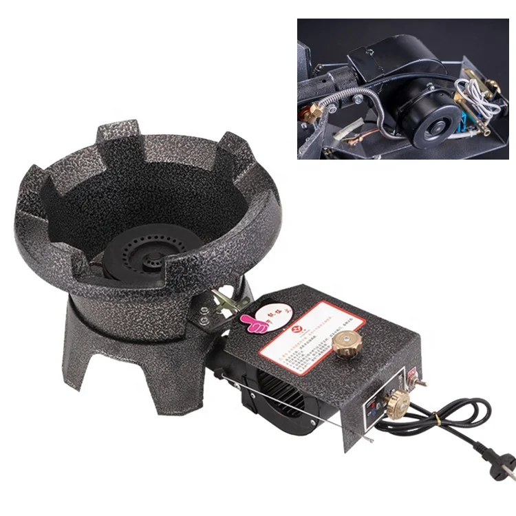 Wholesale price factory supply outdoor commercial cast iron gas burner wok stove