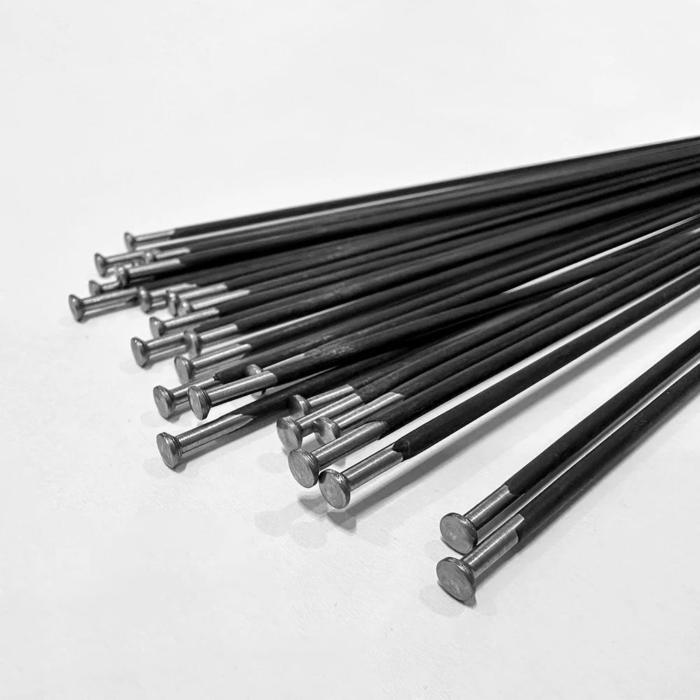 Bicycle Spoke Carbon Titanium Spoke 2.3g/270mm Lighter And Stronger Steel And Aluminum Spokes
