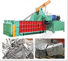 Automatic Metal Hydraulic Baler 125 Tons of Scrap Metal Compression Baler for Sale