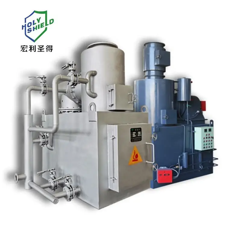 bio medical waste incinerator hospital burning furnace carbon steel incinerator oven