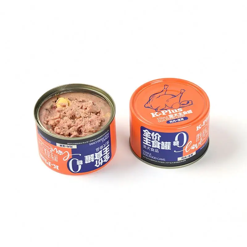 China Factory Chicken and Salmon natural small canned Dog food