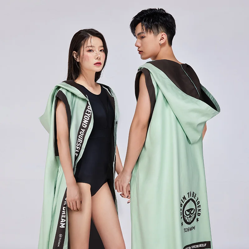 Reasonable Price Quick Dry Adult Hooded Cloak Beach Poncho Towel