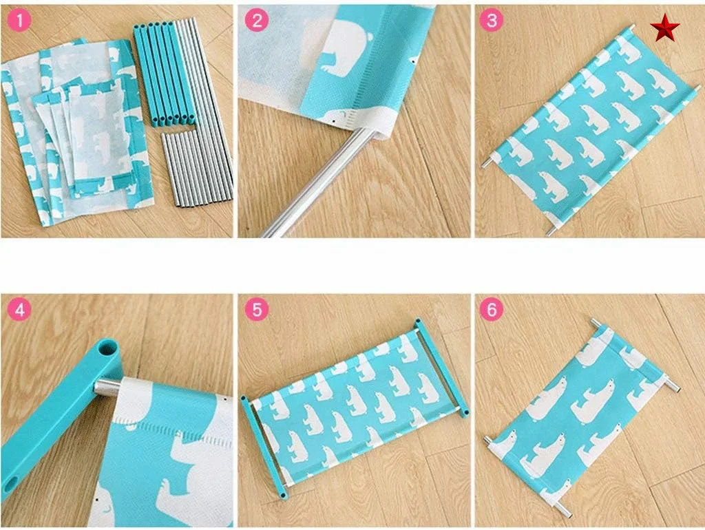 Non Woven 6 Tier Shoe Organizer 30 Pairs Shoe Shelf Tower For Closet