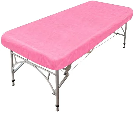 Medical Disposable Massage Table Spa Prepackaged Disposable Non woven Fabric Bed Sheets In Roll For Hospital and Beauty Salon