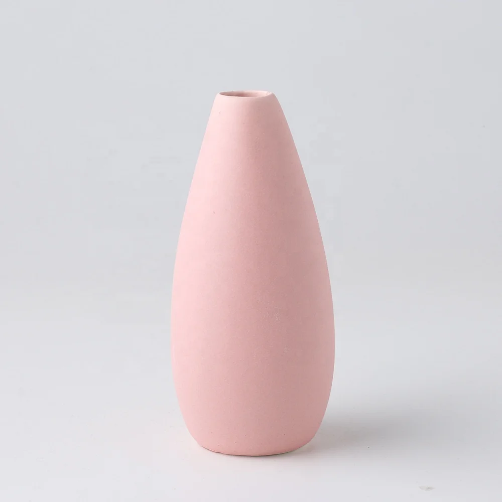 Home decoration wedding ceramic flower vase creative flower decor vase