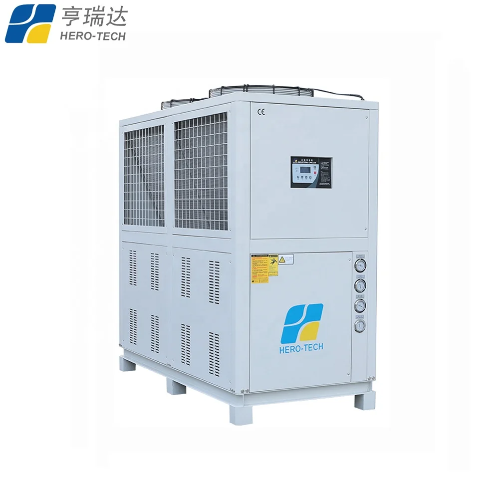 Промышленный охладитель гликоля с воздушным охлаждением мощностью 25 л.с. для решения по переработке пива