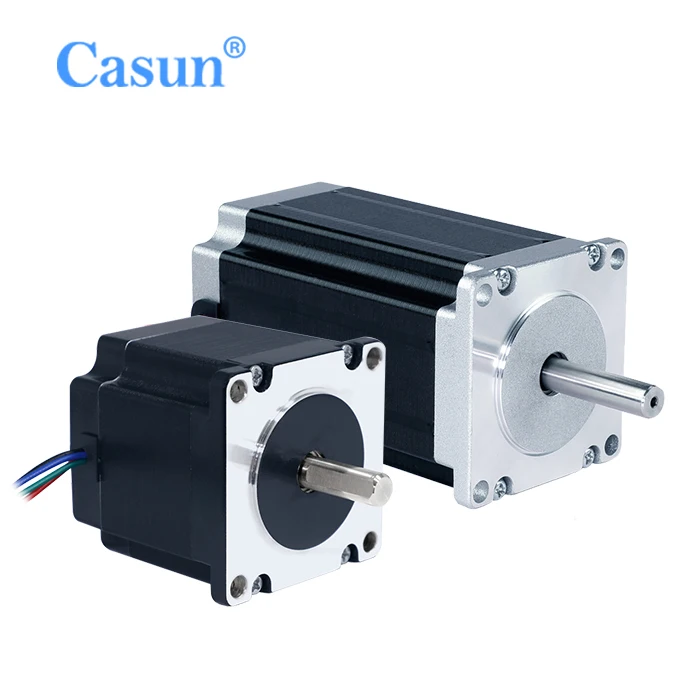 casun 1.8 degree 4 12v Nema 34 42 52 stepper high dc torque stepper motor for machine