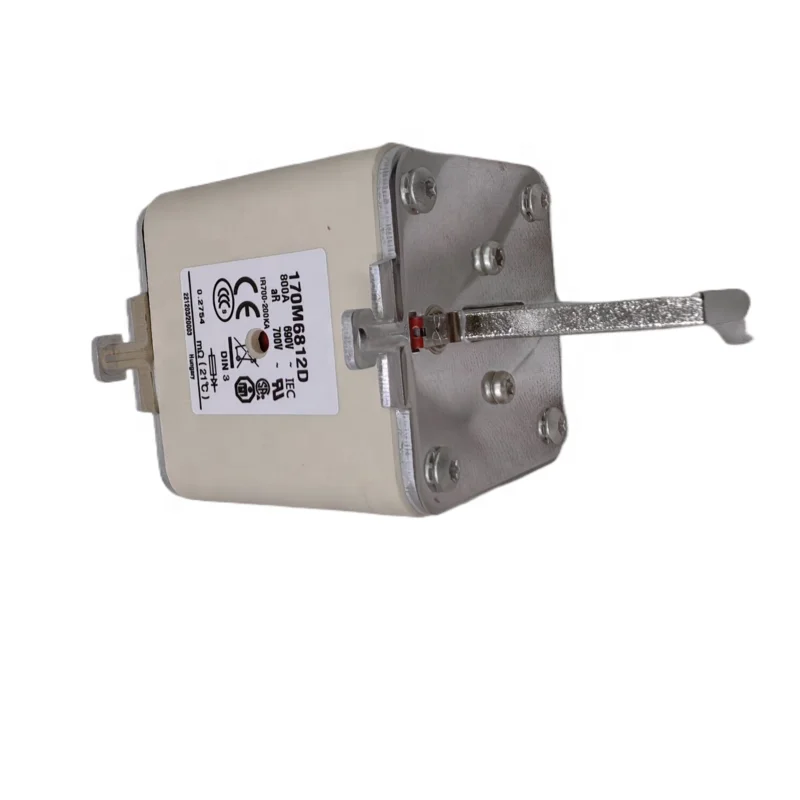 Fuse link 170M6812D 800A AC690V DIN 3 aR dual indicator high speed fuse