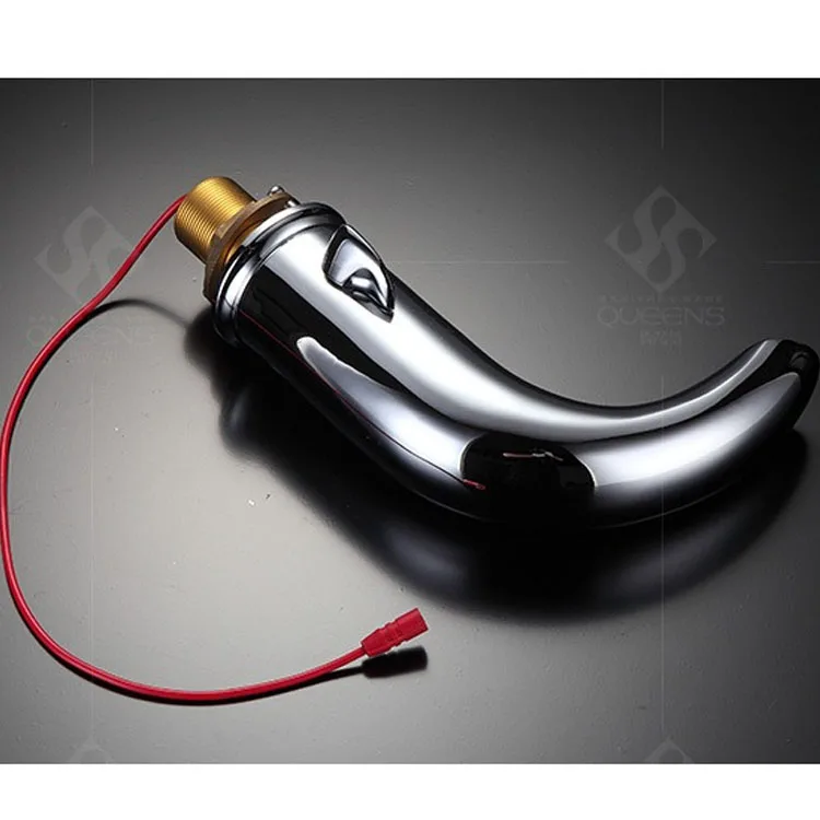 Solid Brass Copper Auto Electric Automatic Sensor Basin Sink Instant Mixer Water Faucets Hotel Bathroom Toilet Tap