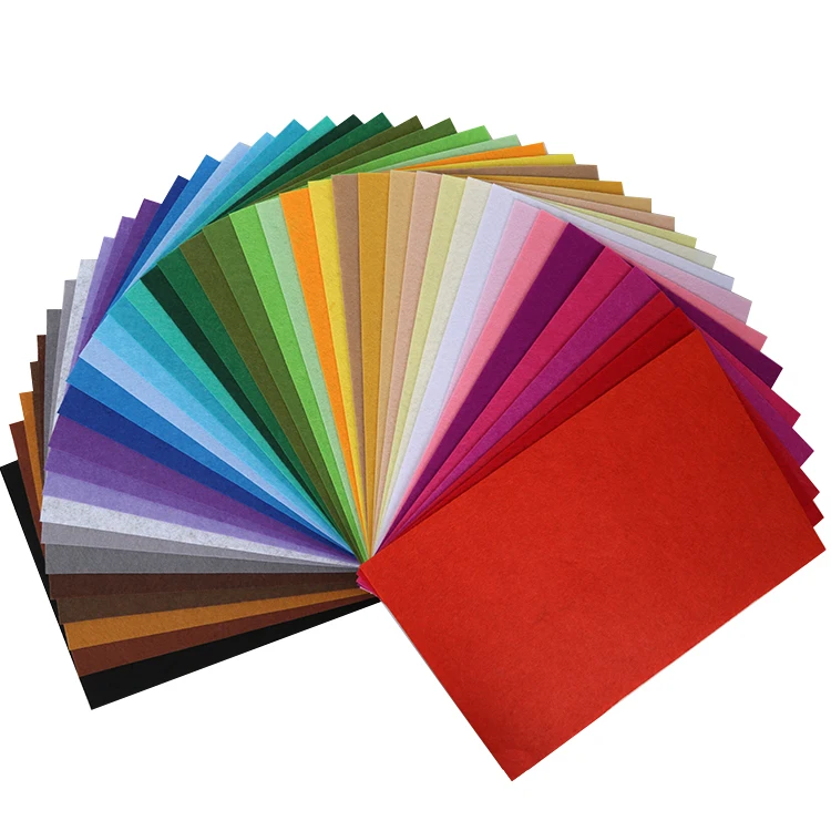 Non Woven Fabric Roll Roofing Felt Waterproof Materials 100% Polyester Fiber Fabric Felt Craft Wholesale