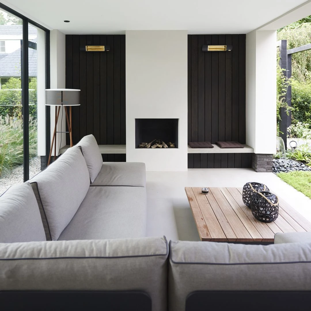 four bedrooms one bathroom residential modern light steel gauge frame prefabricated houses luxury villas ready to quick install