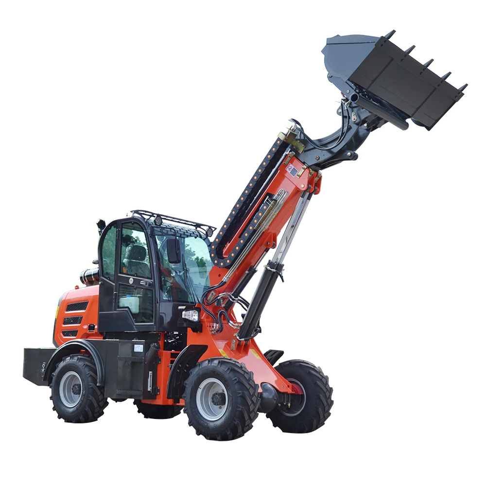 Heracles TL1500 Mini Loader Engine 5 Ton Rated Load Condition New Used Including Bucket Front Loader