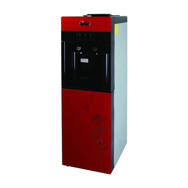 Hot selling Compressor cooling glass water dispenser hot and cold standing water dispenser HD-1518(CB)
