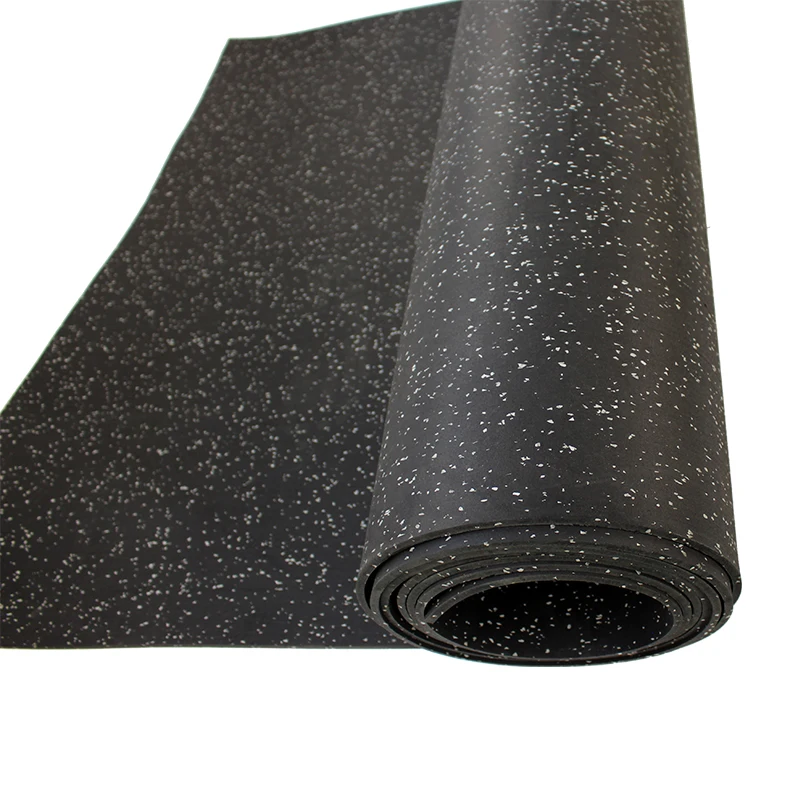 6mm 7mm 8mm Gym flooring roll of rubber flooring mat