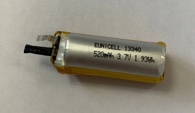  Перезаряжаемые аккумуляторы Eunicell 13340 520 мАч 3 7 в с