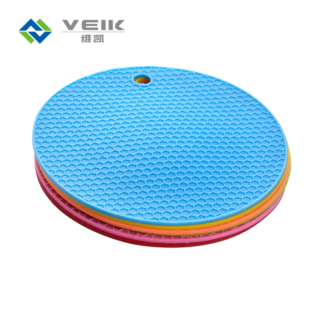 Hot Pots Pan Silicone Trivets Silicone Heat Resistant Mat