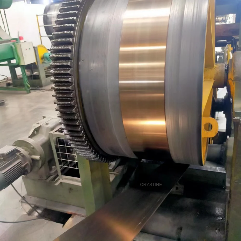 Высокоуглеродистая золотистая стальная полоса холоднокатаная SAE 1070 1075 44-50hrc ленточная пила