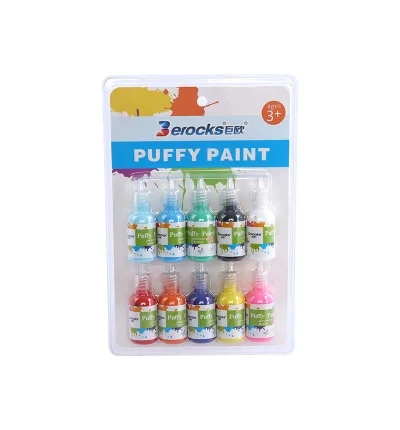 Fresh smell Hot selling water based acrylic puffy paint