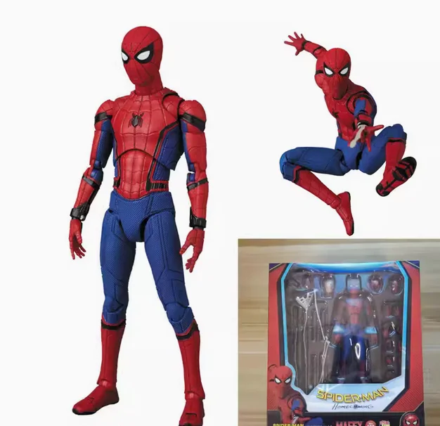 Marvel Spiderman анимационные игрушки животные забавные фигурки воина из АБС игрушка Accin в пределах ПВХ миль бюст виниловая аниме модель статуя