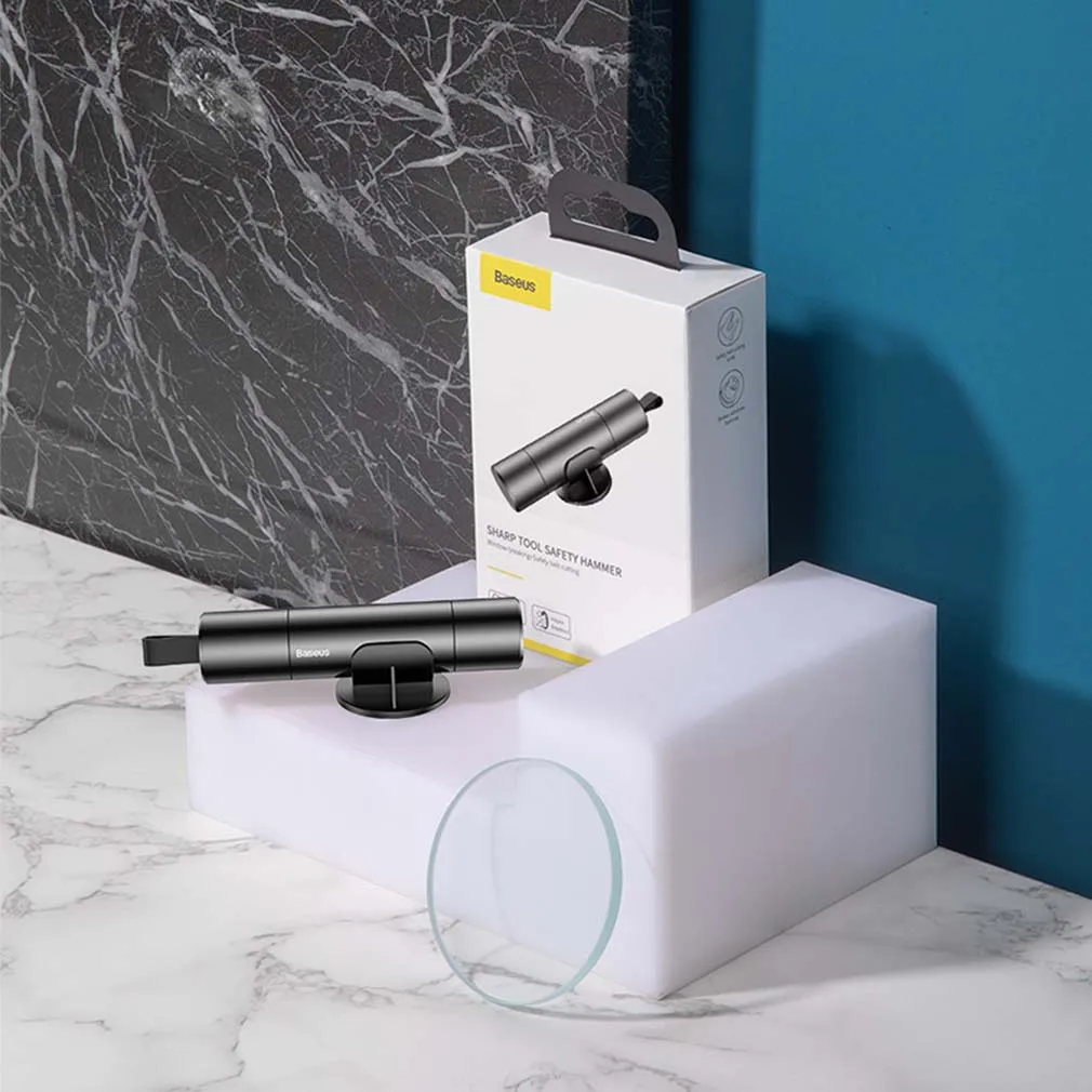 Car Window Glass Breaker Safety Hammer Mini Life-Saving Escape Hammer Auto Seat Belt Cutter Knife Car Emergency Rescue Tool