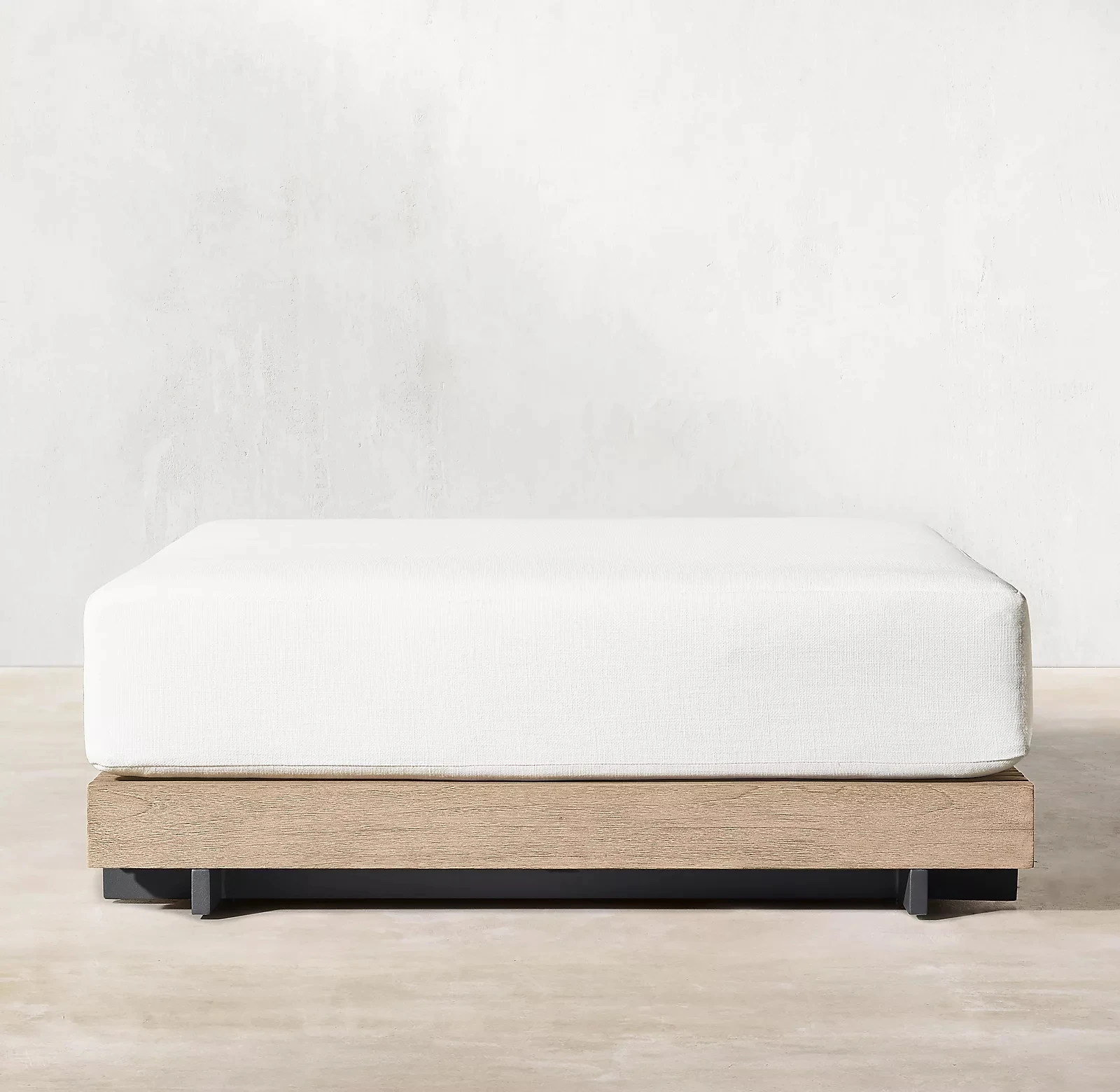 Комплект классической уличной мебели из тикового дерева, Роскошные Современные садовые диваны с журнальным столиком