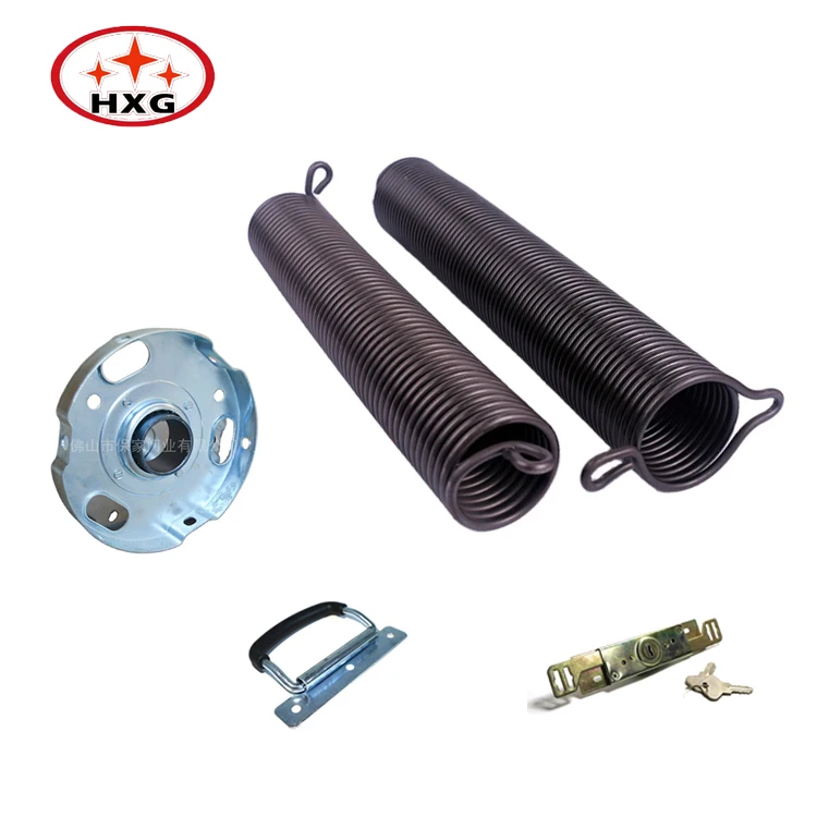 Factory Supply BJ Rolling Door Part Galvanized Iron Wheel Roller Shutter Component High Carbon Torsion Springs