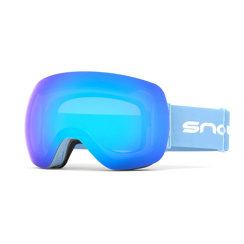 Snowboard goggles manufacturers wholesale magnetic anti fog uv400 ski goggles
