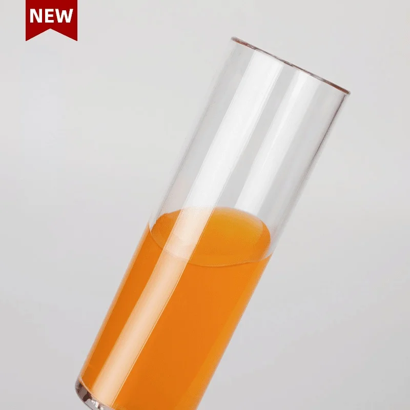 Acrylic champagne glass cocktail red wine glass bar place pc black straight-up acrylic champagne glass