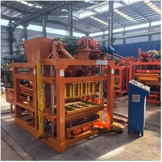 Concrete Block Making Machine Brick Making Machinery Small Mobile Brick Block Maker Machine