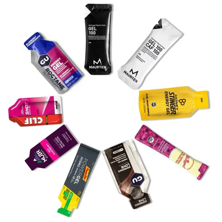 Custom Printed Heat Seal Bottle Shaped Liquid Flat Pouch Beverage Drinks Sample Sachets Honey Energy Gel Packaging Bag