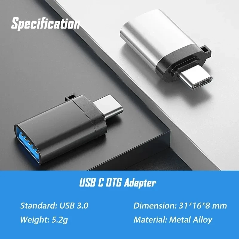 USB 3.0 OTG Adapter Converter for Android Cell Phone Tablet Adaptador Microusb Male to USB3.0 Female OTG Connector Adaptor