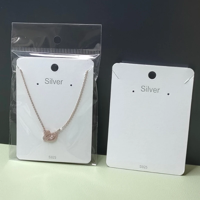 Earring Packaging Custom Logo Insert Paper Card  Printing Card Packaging Jewelry Bracelet Gift Packaging Cards