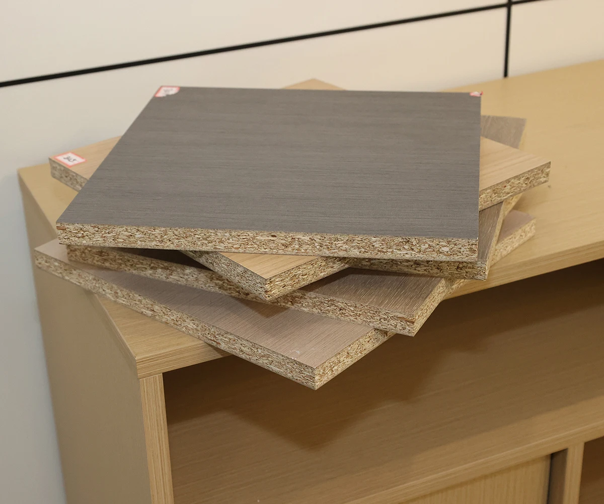 Hot Sale High Density Moisture Resistant Furniture Used Chipboard Cabinet Particle Board Melamine